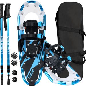ONETWOFIT Snowshoes, 3 in 1 Snow Shoes for Women M