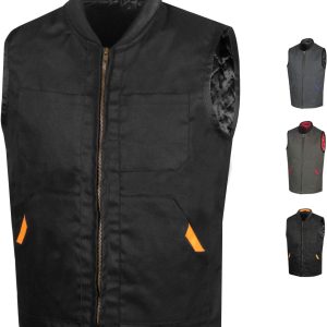Jackets 4 Bikes Men's Dual Holsters Rugged Vest Co