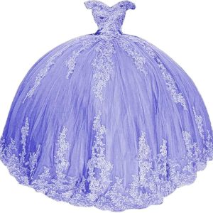 Youjiayi Womens Off Shoulder Quinceanera Dresses