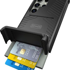 Scooch Samsung Galaxy S23 Ultra Case with Card Hol