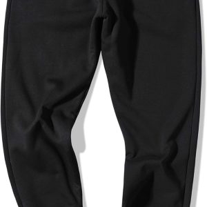 MACHLAB Men's Thermal Fleece Jogger Pants Sherpa L