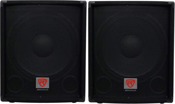 (2) Rockville SBG1154 15" 800W Passive 4-Ohm Pro D