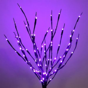 AMARS 2 Pack Lighted Branches Lights Battery Opera