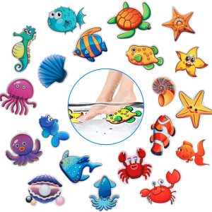 PGFUN 20PCS Anti Slip Shower Stickers, Tub Tattoos