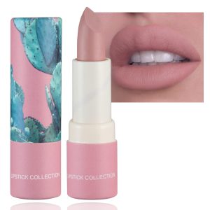 Matte Nude Lipstick,Nude Paper Tube Nude Matte Lip