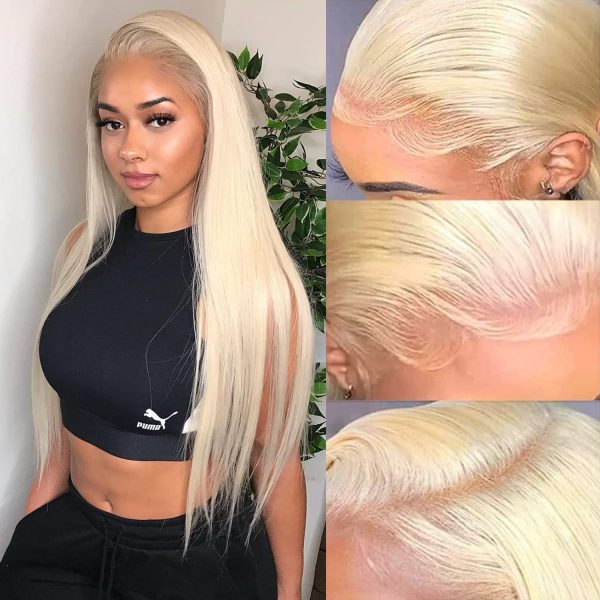 Alididi 613 Blonde Lace Front Wigs Human Hair 13x4