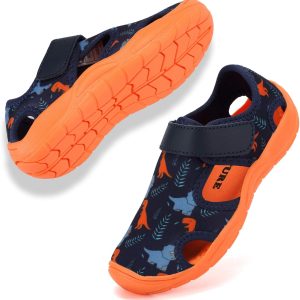 FANTURE Toddler Water Shoes Boys Girls Quick-Dry A