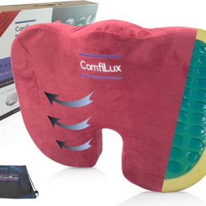 Comfilux Gel Car Seat Cushion - Office Chair Memor