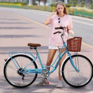 AZXY Women Bike 26 Inch Ladies Bike Road Bike Seas