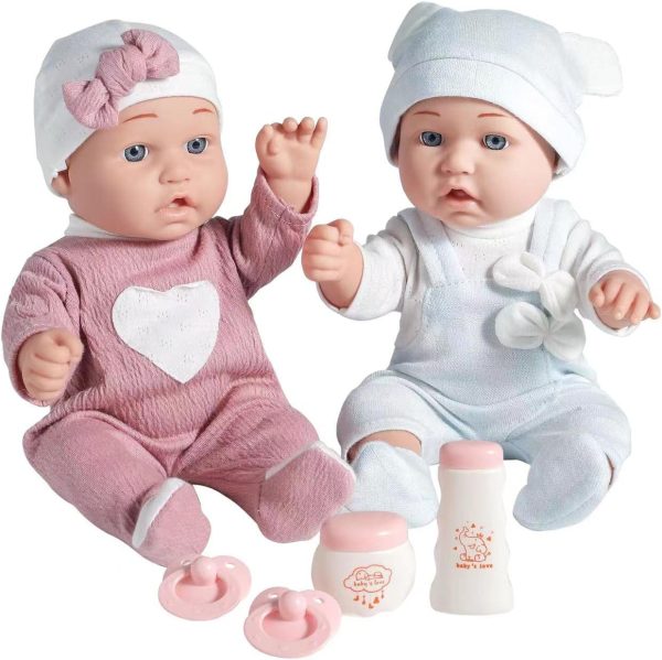 eDollable Reborn Twins Baby Doll Realistic Vinyl B