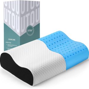 Contour Memory Foam Pillow, Neck Pillows for Pain