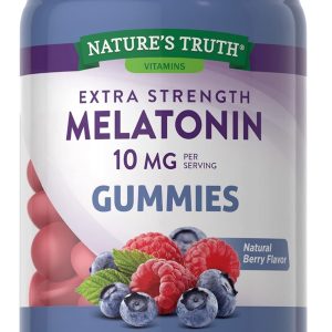 Melatonin Gummies 10mg 70 Count Natural Berry