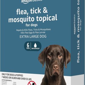 Amazon Basics Flea, Tick Mosquito Topical Treatm
