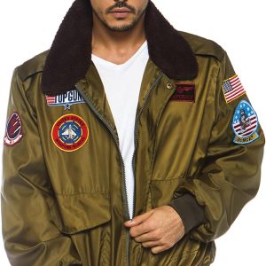 Chaqueta de bombardero Leg Avenue Top Gun para hom