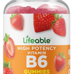 Lifeable Vitamin B6 100mg - Great Tasting Natural