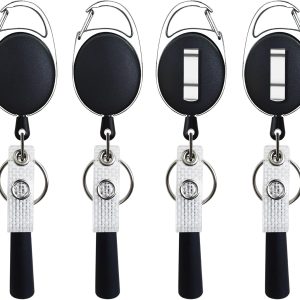 pasezenn 4 Pack Retractable Pen Pencil Holder with