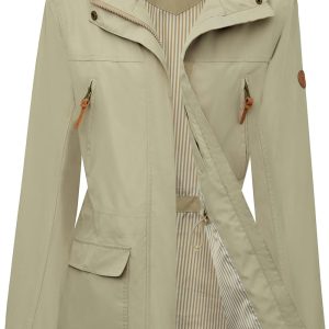 ALPHA CAMP Women's Breathable Waterproof Jacket wi