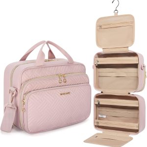 BAGSMART Toiletry Bag, Travel Toiletry Bag for Wom