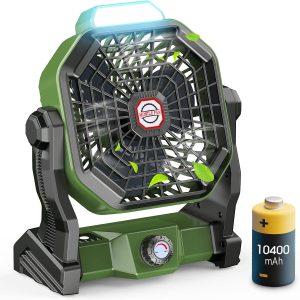 JINLICTE Portable Fan Rechargeable, 10400mAh Batte