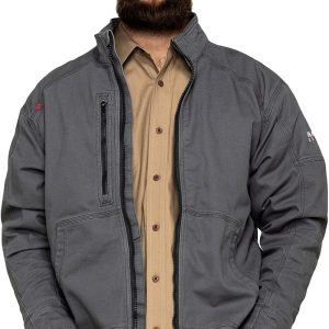 ARIAT Men's Fr Duralight Stretch Canvas Field Jack