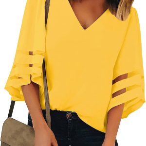 Utyful Dressy Tops for Women Women's Summer Casual