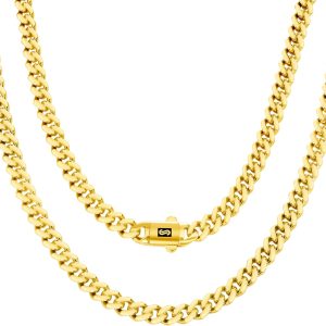 Nuragold 10k Yellow Gold 6mm Royal Monaco Miami Cu