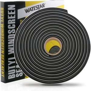 wattstar Black Butyl Tape, 3/8'' x 15ft Headlight