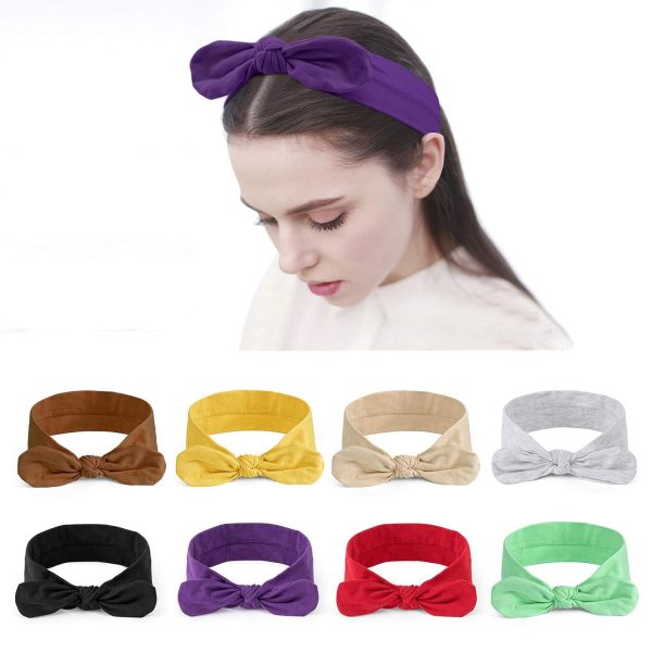 habibee 8 Pcs Headbands for Women Elastic Headband