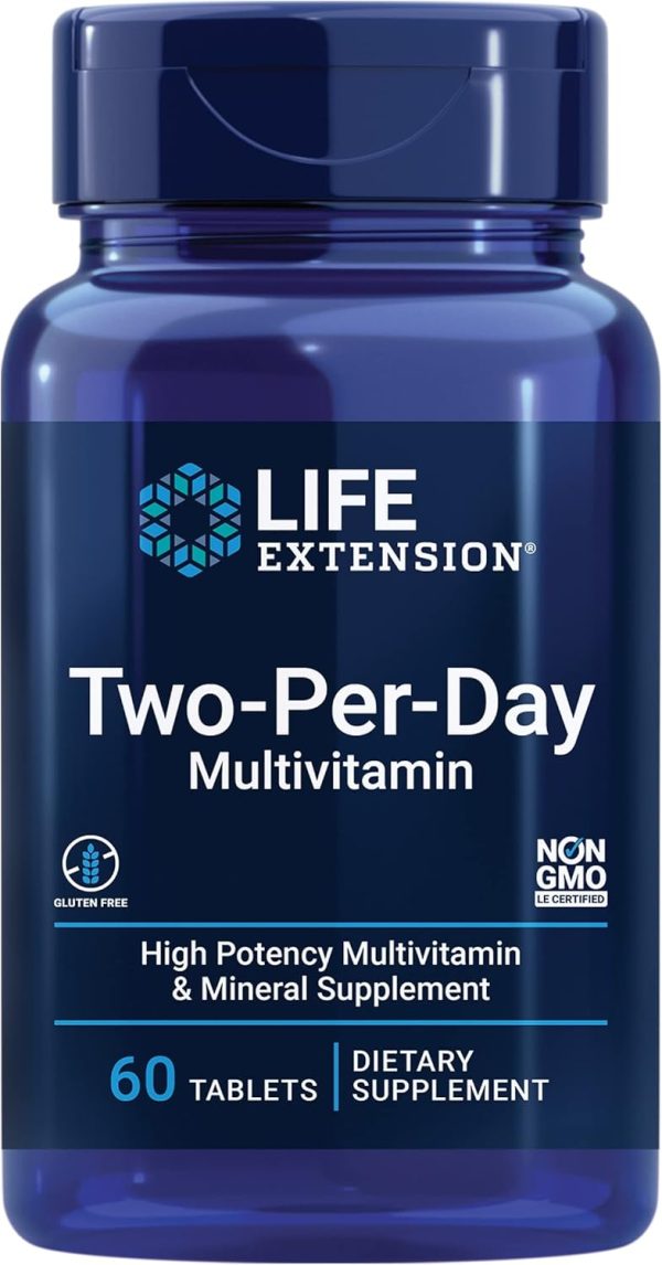 Life Extension Two-Per-Day Multivitamin Daily Do