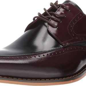 STACY ADAMS Men's Sanford Moc-Toe Lace-up Dress Ox