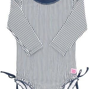 RuffleButts Baby/Toddler Girls Long Sleeve One Pi