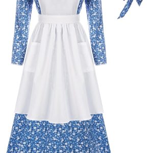 Scarlet Darkness Pioneer Women Floral Prairie Dres