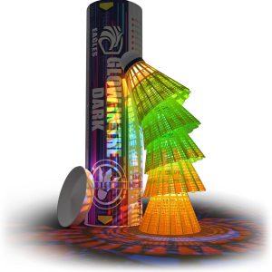 Eagles LED Badminton Shuttlecocks - 5 Pack Lightin