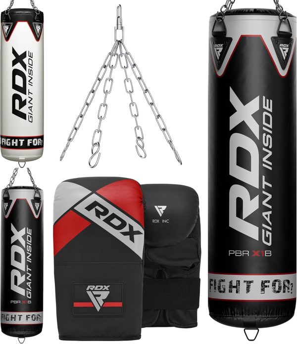 RDX Punching Bag Heavy Boxing Bag, 3pc Filled 4ft