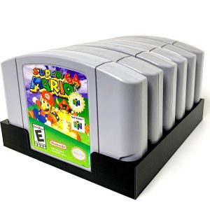 Game Cartridge Holder for N64 - Tray Holds Up To 6