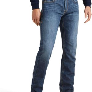 ARIAT Men's Fr M7 Slim Duralight Stretch Basic Str