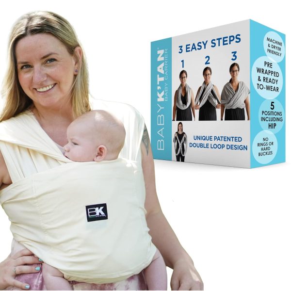 Baby K'tan Baby Wrap Carrier - Pre Wrapped and Sim