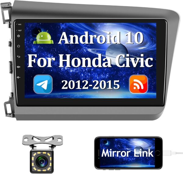 Car Stereo Radio for Honda Civic 2012-2015, Double