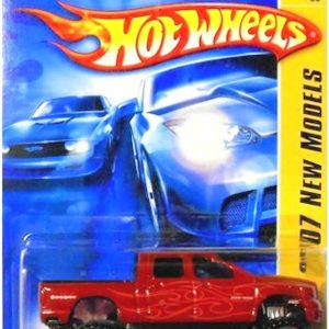 Hot Wheels 2007 New Models 5 Dodge Ram Red 1500