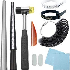 Inmarces Ring Sizer Measuring Tool 11 Pcs Ring Mak