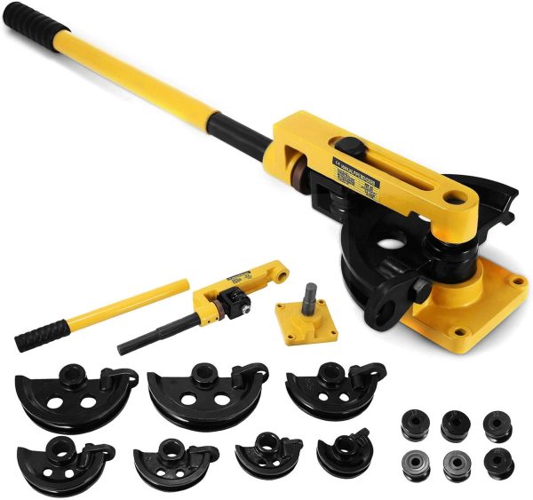GMKD Pipe Tube Bender 3/8" to 1", Manual Pipe Bend