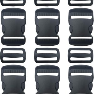 EesTeck 6 Set 1.5 Inch Flat Dual Adjustable Plasti