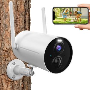rockspace Battery Powered Security Camera, Spotlig