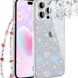 Newseego iPhone 14 Pro Max Case for Women Girls 5