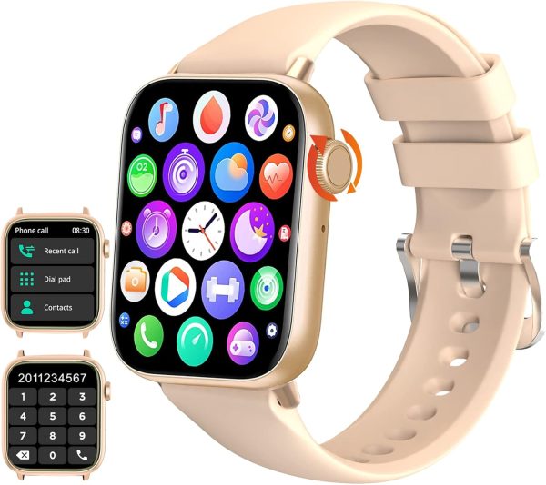 Smart Watch Answer Make Call /Voice Control, 1.85"