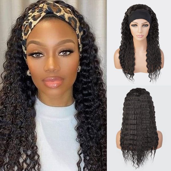 STUDIOCUT BY PROS Headband Wig Crimp Curl Quick Wr