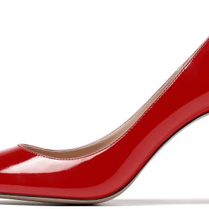 Mettesally Women's High Heel Pumps Pointed Closed