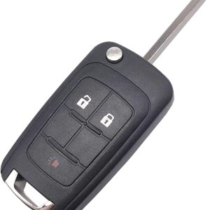 Flip Folding Replacement Key Fob Case Shell Fit fo