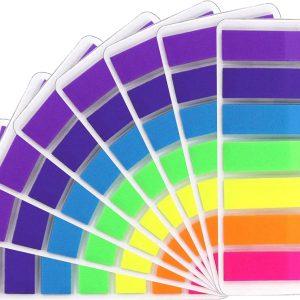 Etiquetas de índice, marcadores de notas adhesivas