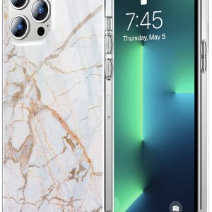UniqueMe Designed for iPhone 13 Pro Case, Clear an
